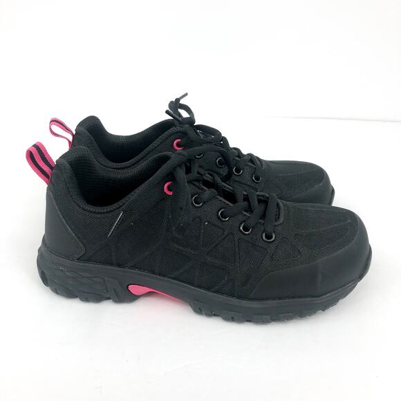 NAUTILUS Women's Spark Work Shoes US 6.5 Black Carbon Slip Resistant EUC - Picture 2 of 10